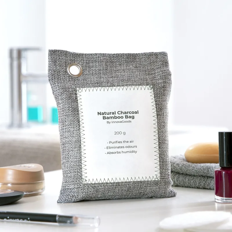 Set of Air Purifying Bags with Activated Carbon Bacoal InnovaGoods (pack of 2)